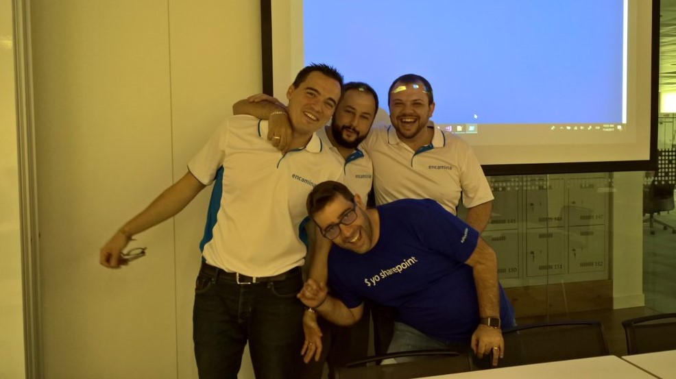 Equipo ENCAMINA en Office 365 Bootcamp